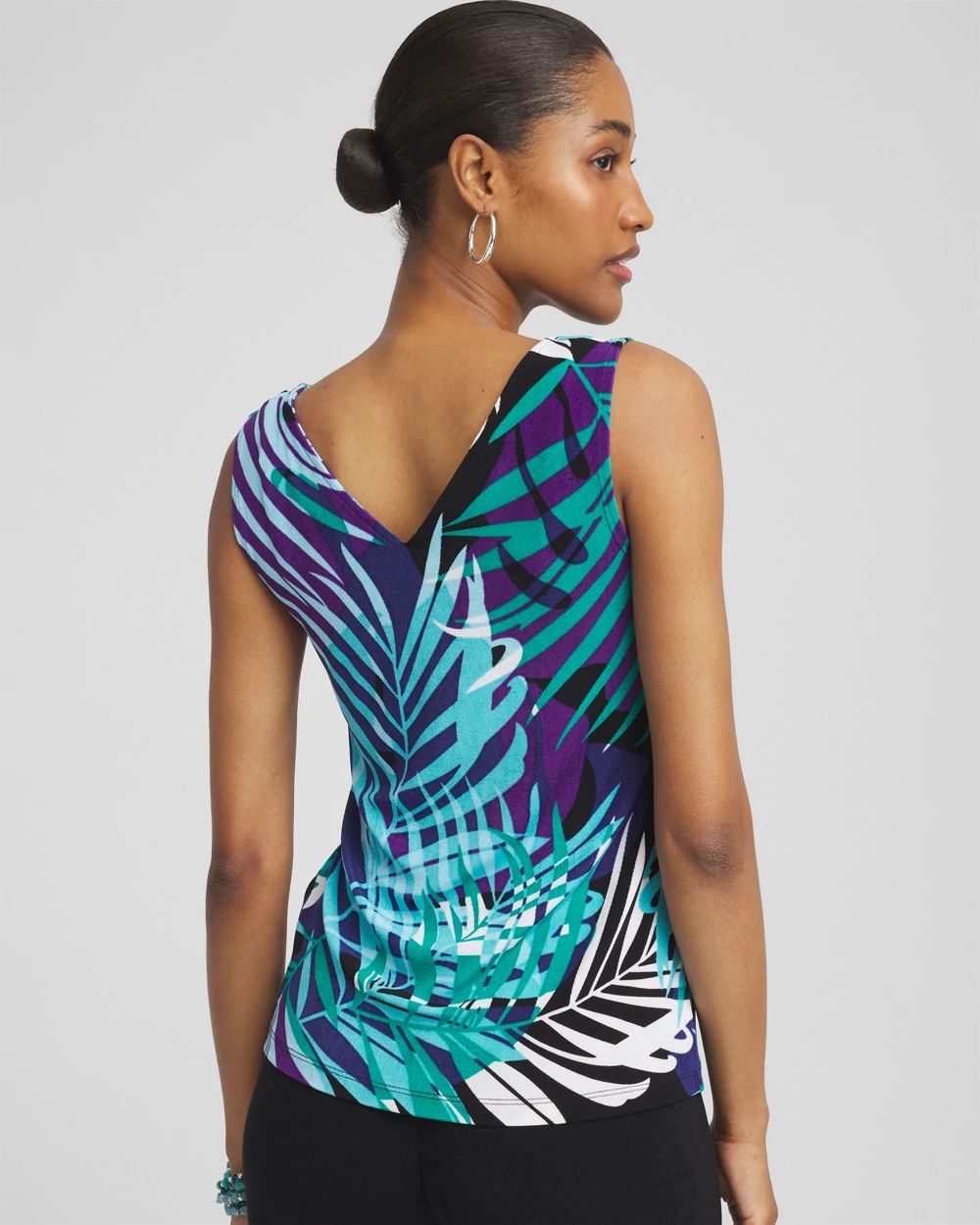 Travelers™ Tropical Nights Convertible Tank | Chico's